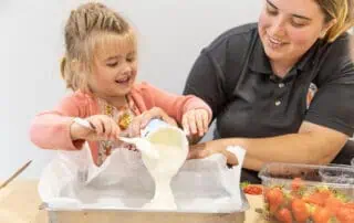 baking activities and cooking