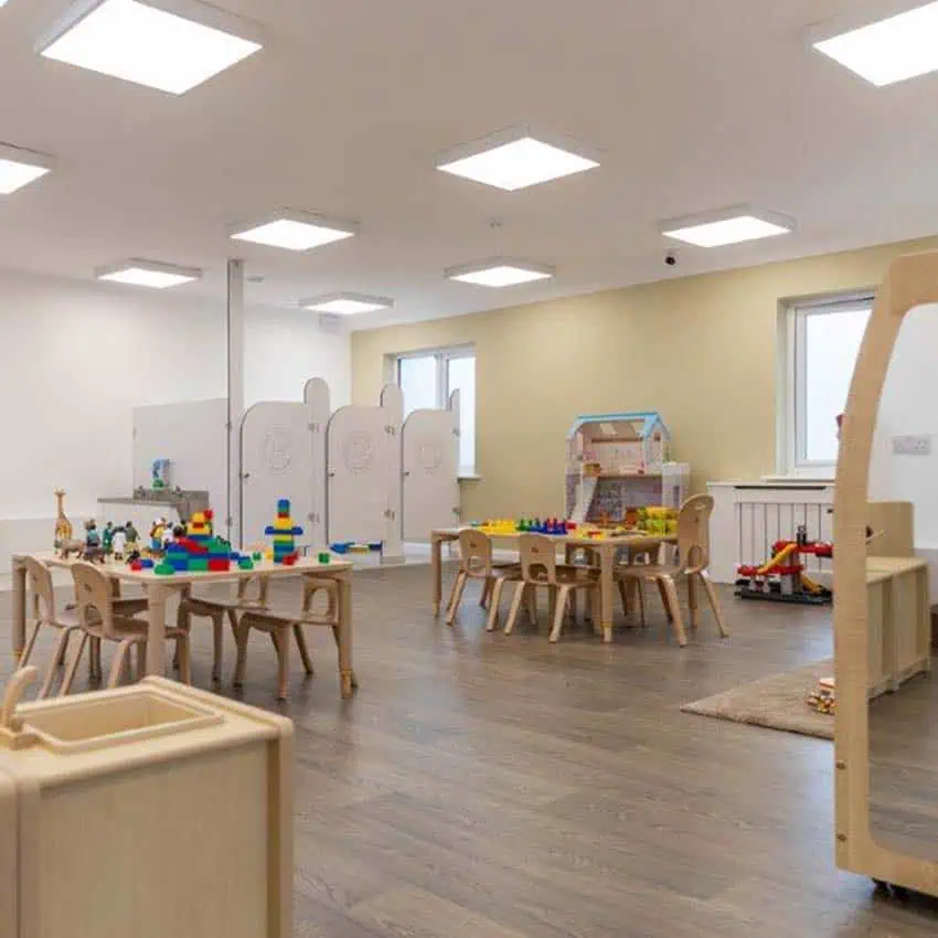 learning and play areas inside seer green